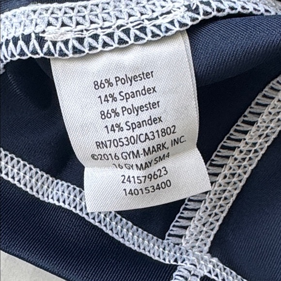 Gymboree Navy Rash Guard Swim Top with Surf Club Graphic - Picture 6 of 8